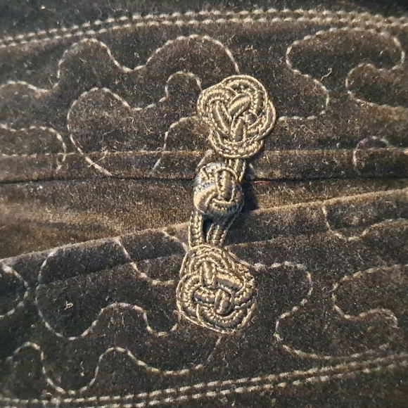 Old Navy girls size 4T black velveteen coat, New - Picture 9 of 9